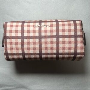 MANGO BROWN-WHITE POUCH